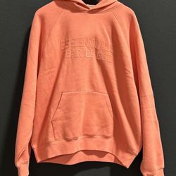 Essential Hoodie Coral 