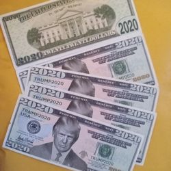2020 Trump Novelty $2020  Lot Of 5