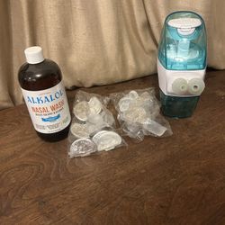 Navage Nose Cleaner With 18 SaltPoda and Alkalol