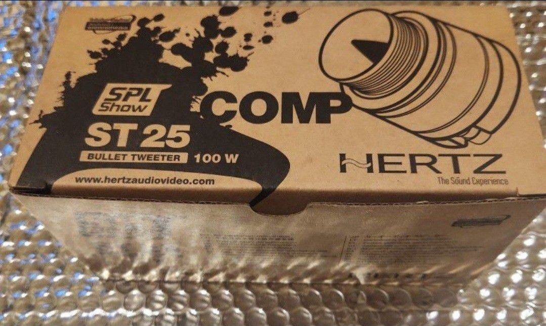 Hertz ST25 100W Bullet Tweeters 4 Ohm (Pair) for Sale in Fountain