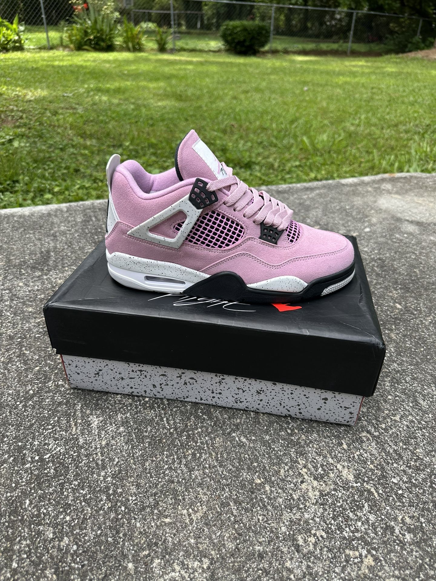 Jordan 4 Orchids