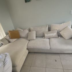 Beige Sectional