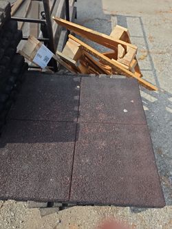 Playground flooring $200$   41, 3inch thick tiles. Commercial grade.