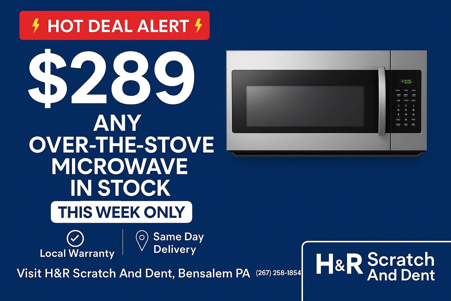 Frigidaire over The stove Microwaves