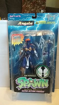 SPAWN BLUE ANGELA ACTION FIGURE LIMITED EDITION