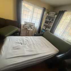 It’s  a Sofa Cama It’s In Really Good Conditions It’s Used 