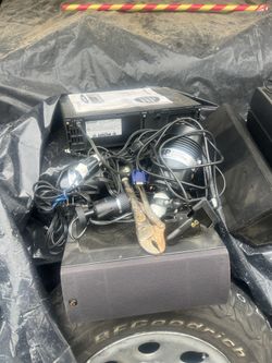 Surround Sound Around vhs  Old Player Lights Vice Grips