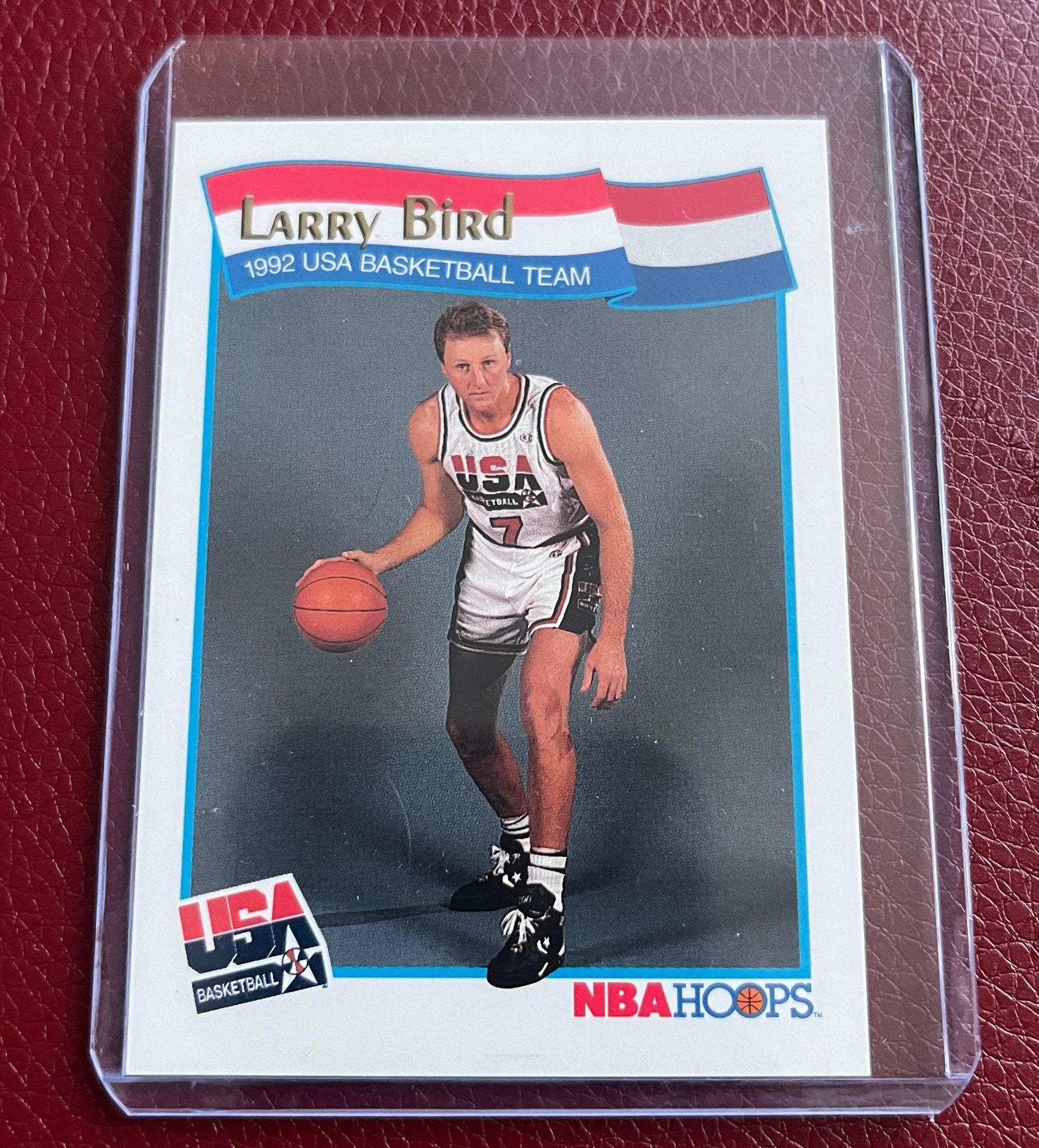 1991-92 NBA Hoops McDonald's USA Dream Team Larry Bird #52 Boston Celtics RJS