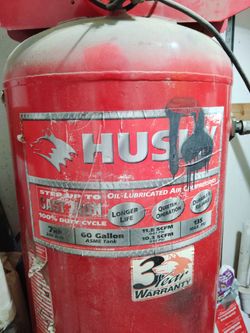 Husky 60 Gallon 7hp Air Compressor