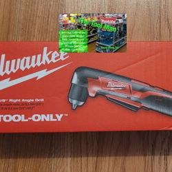 Milwaukee M12 Cordless Right Angle Drill Tool-only $75 Firm Pickup Only