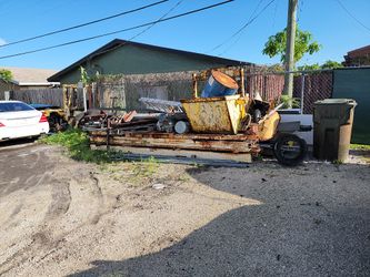 Rotary 4 Post 10000 Lb Lift Outside