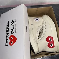 Converse Chuck Taylor All Star 70 Hi Comme des Garcons PLAY White