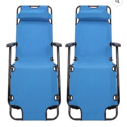 Outdoor Chaise Lounge Set of 2 (JH750C/JH1020D)