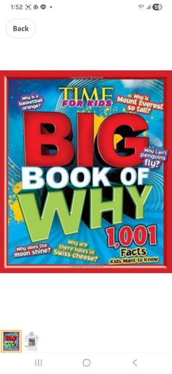 NEW Big Book Of Why Kids Children Hardcover Storybook Story Book 