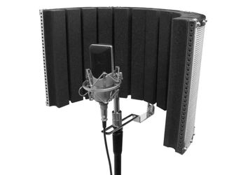 On Stage ASMS4730 Isolation Shield Adjustable, Durable and Lightweight for Professional Recording