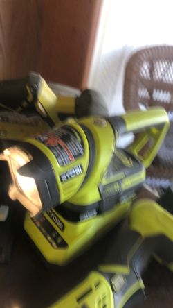 Ryobi one plus + 6 power tool combo kit with two chargers and 3 batteries