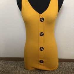 Yellow Mustard Summer Dress