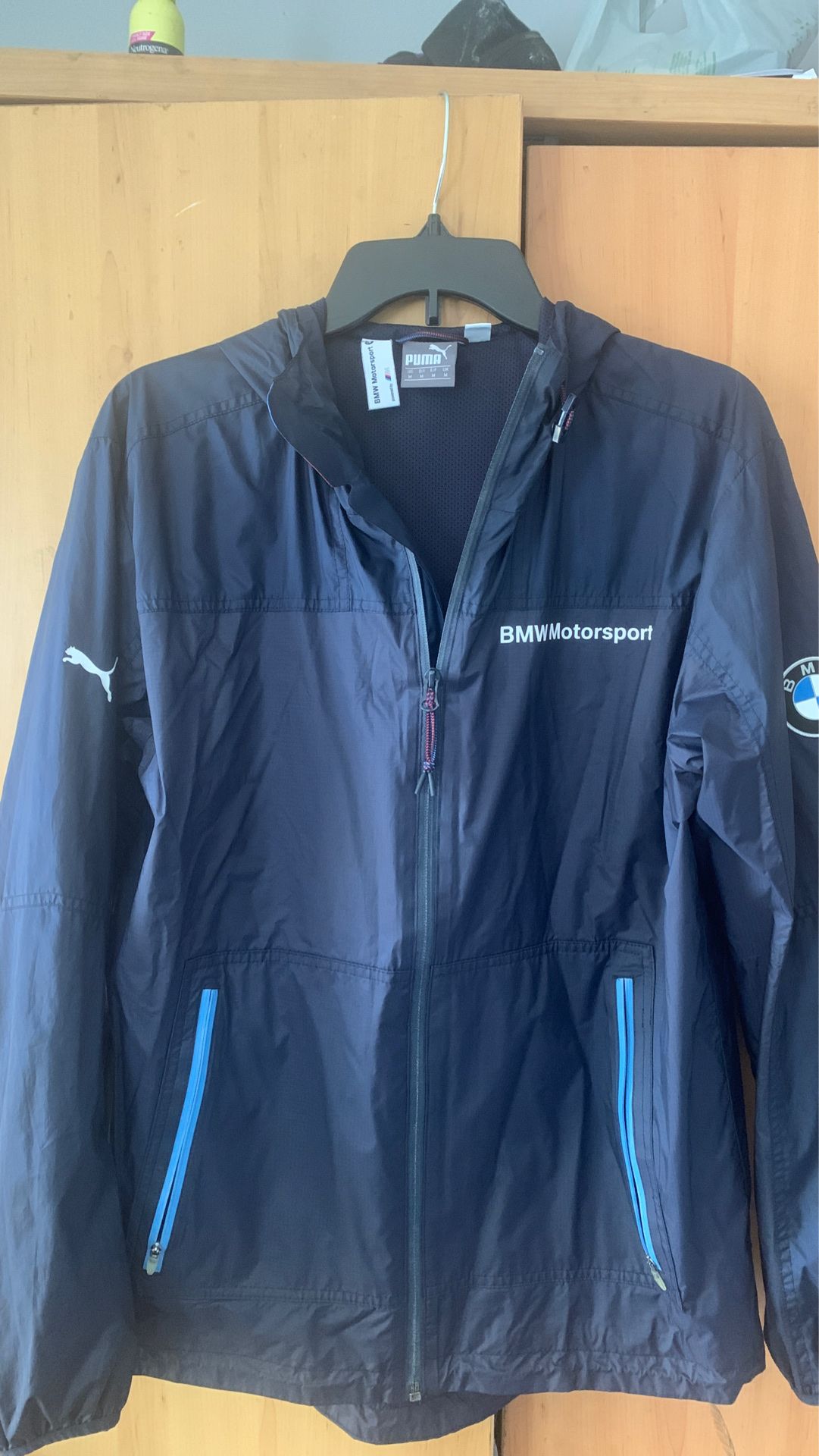 PUMA BMW & FERRARI men’s windbreaker jackets size M