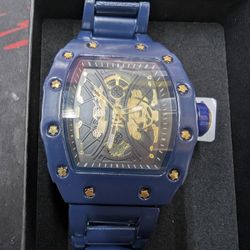 Navy Lux 42mm Wide 50mm Long Watch