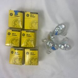 Set of 10 MR-16 Halogen Light Bulbs - Crisp White Light