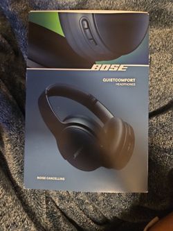 Bose Quiet Comfort headphones