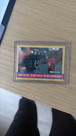 Michael Jordan's Playground Trading Card