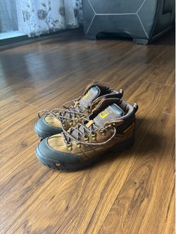 CAT Men’s Threshold Waterproof Steel Toe Work Boot