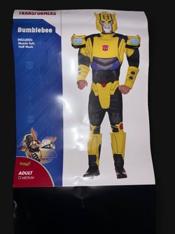 Transformers Bumblebee Adult Medium Costume