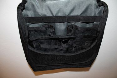 Cabela’s Hanging Travel Toiletry Bag | Velcro Mirror | Zippered & Mesh Pockets | Excellent condition Thumbnail