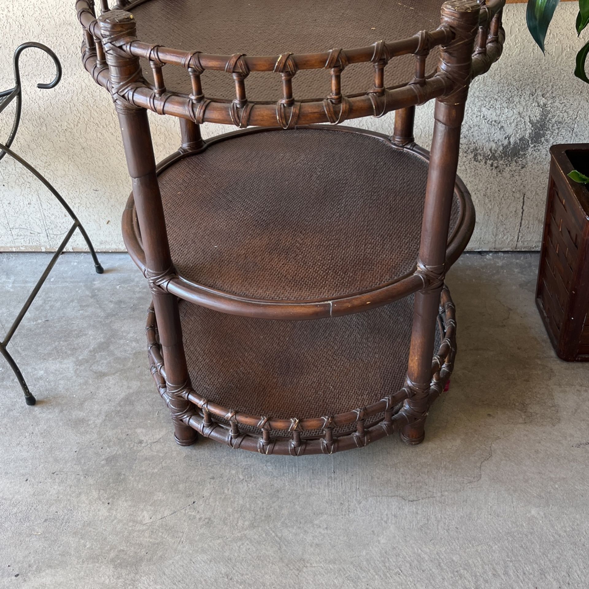 End Table -bamboo