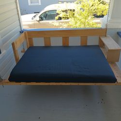 Porch Swing Bed, w Cushion