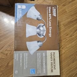 Fluorescent Vanity Fixture