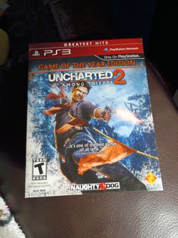 Uncharted 2 Among Thieves PS3 Game of the Year