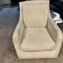 Swivel Arm Chair