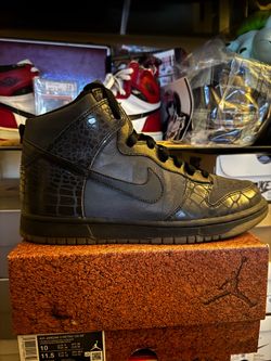 Nike Dunk High “Reflector Croc”