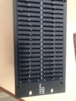 DPX1231 graphic equalizer