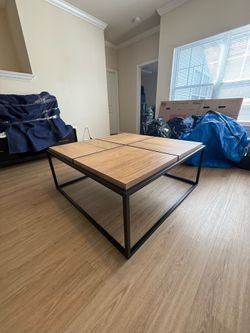 Steve Silver Large Light Brown Coffee Table