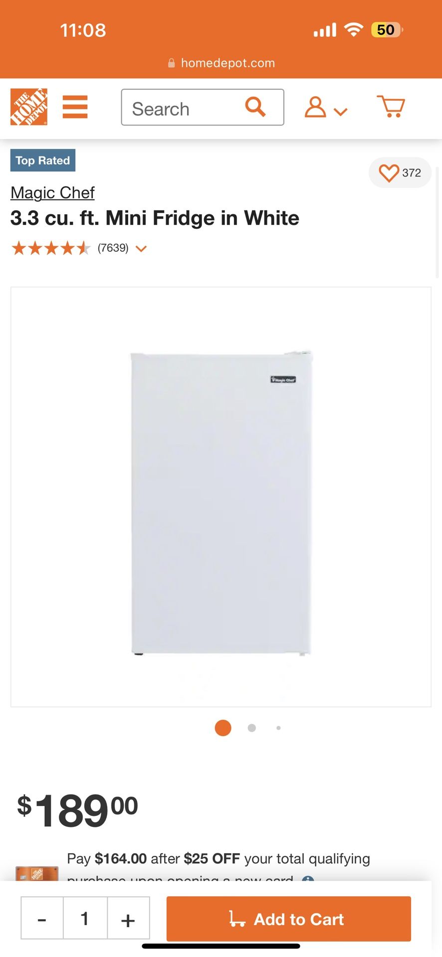 2 3.3 Cu Ft Mini Fridges