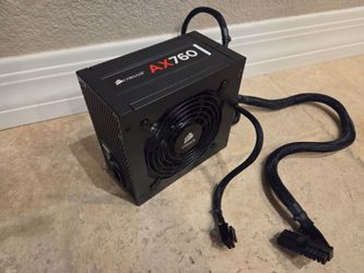 Corsair AX760 760W CP-(contact info removed) ATX Modular Power Supply Unit 75-001304