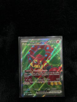 Volcanion Ex Pokemon Card