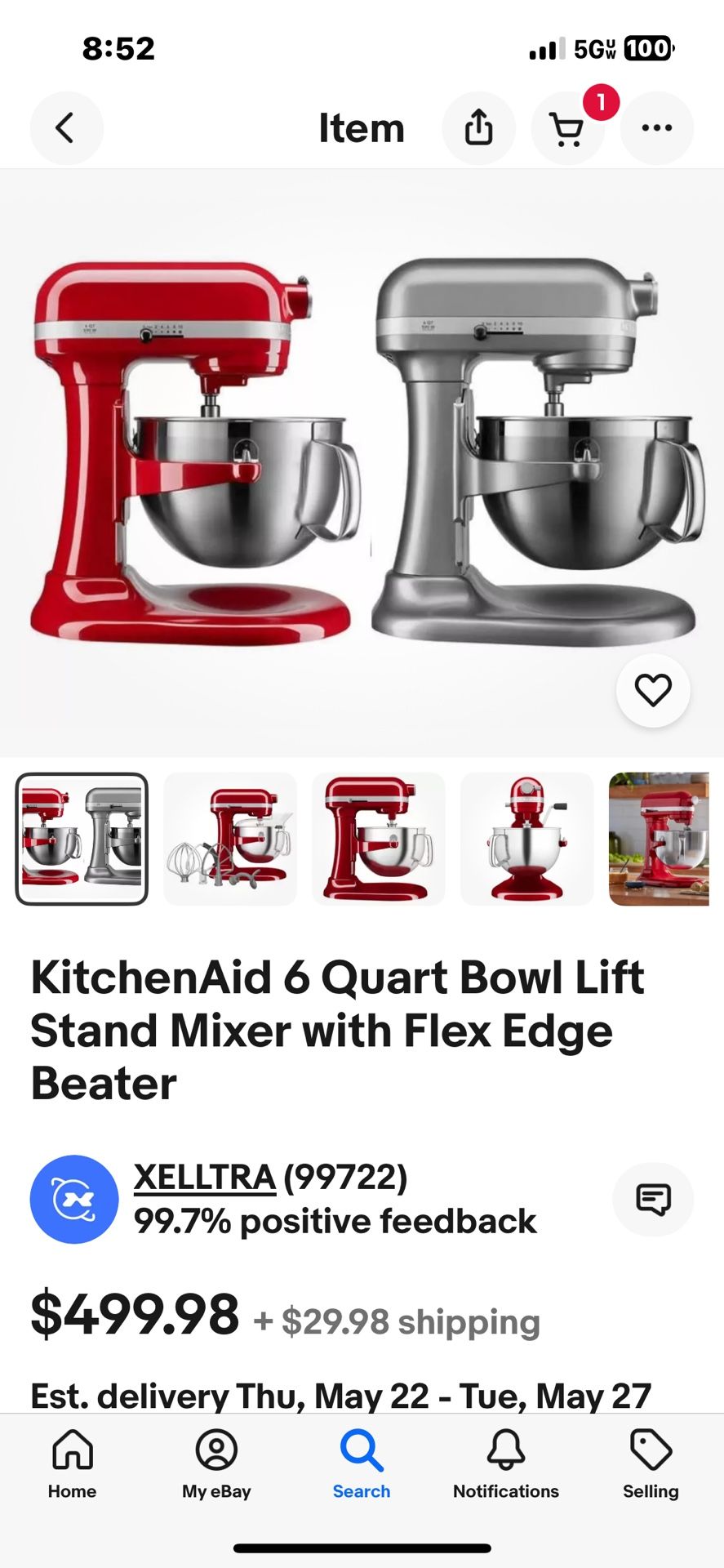 Kitchen Aid Commercial Mixers