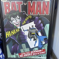 Comic Book Framed Poster Art