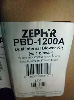 Zephyr Blower Motor