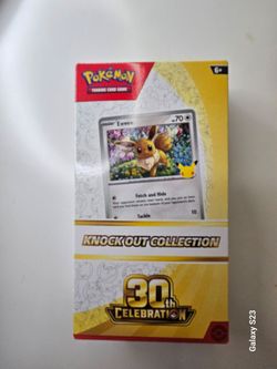 POKEMON 30TH CELEBRATION KNOCKOUT BOX