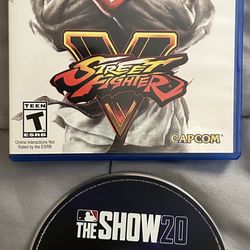 Street Fighter V & The Show20  (PS4)