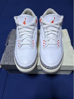 Jordan 3 Retro Georgia Peach 2024 Size 10M/11.5W