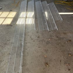 12” Deep Wire Shelves 