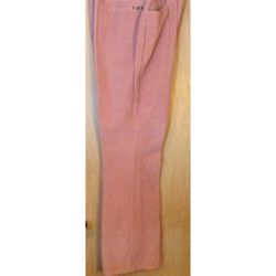 Pink pin whale corduroy boot cut TALL women’s pants-16 Ultra Tall