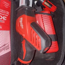 Milwaukee m12 hackzall and impact drill 