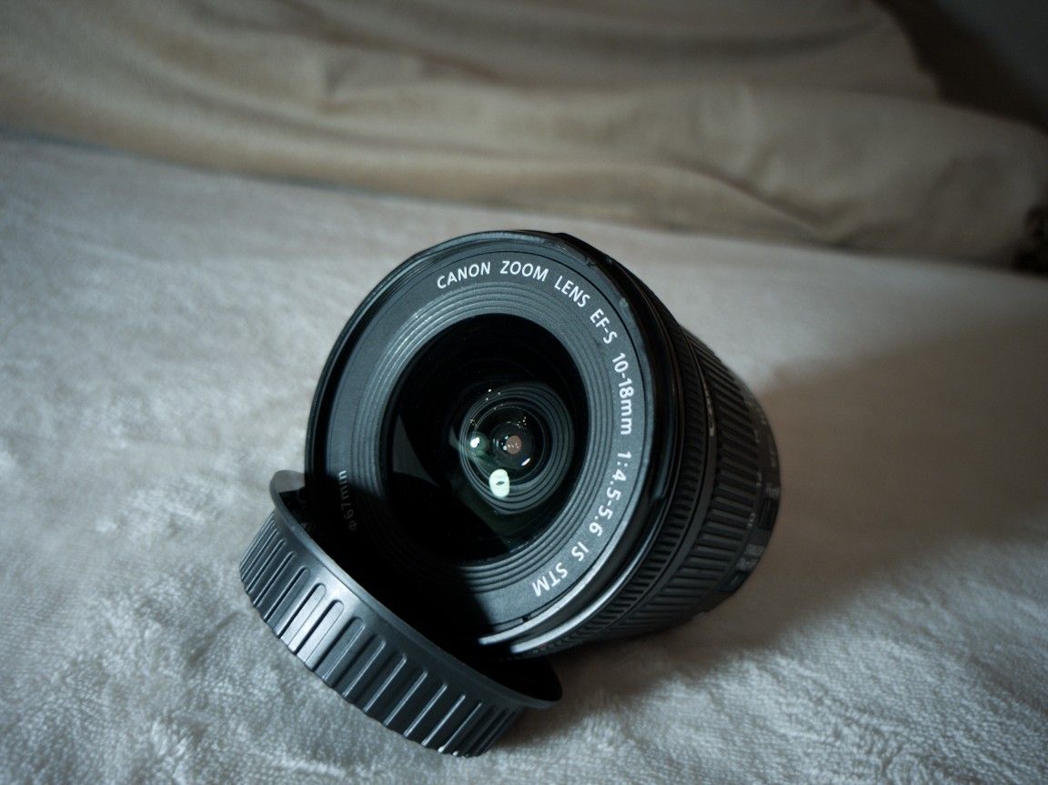 Canon efs 10-18mm stm wide angle lens